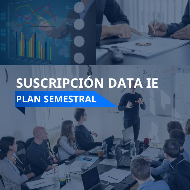 Suscripción Data IE plan semestral | Inteligencia Empresarial