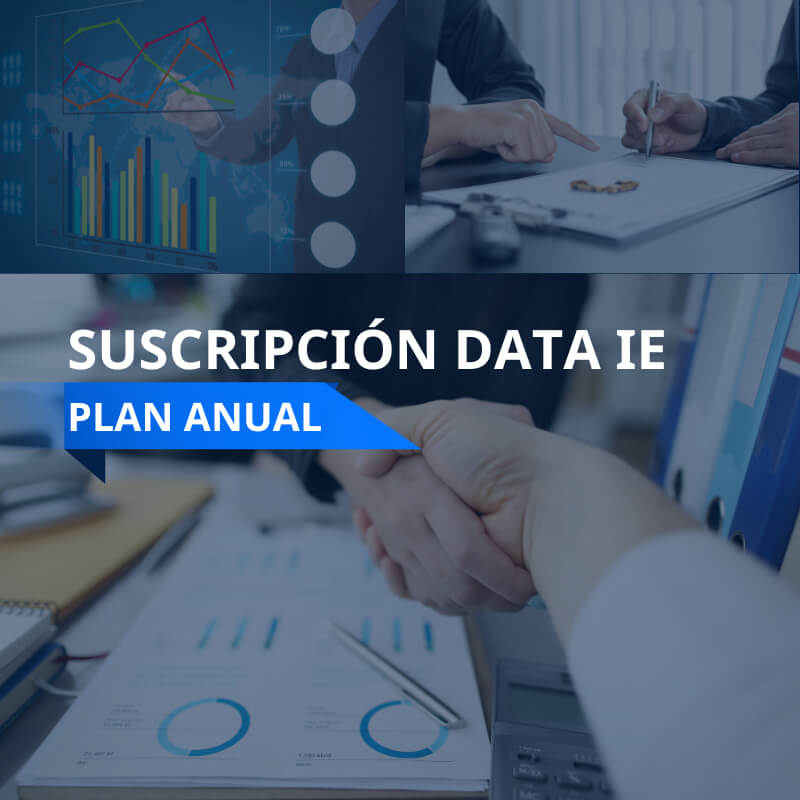 Suscripción Data IE plan anual | Inteligencia Empresarial