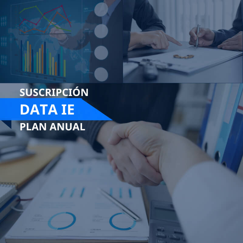 Suscripción Data IE plan anual | Inteligencia Empresarial