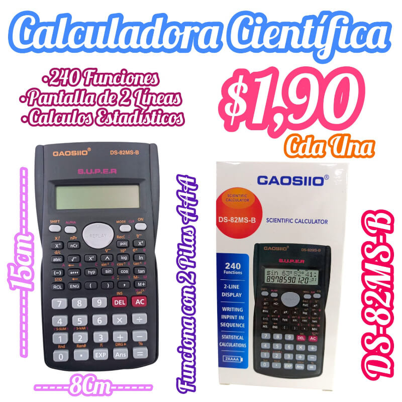CALCULADORA CIENTÍFICA