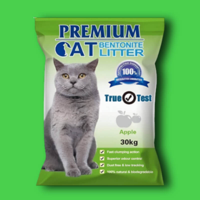 Arena True Test 30kg Manzana Verde