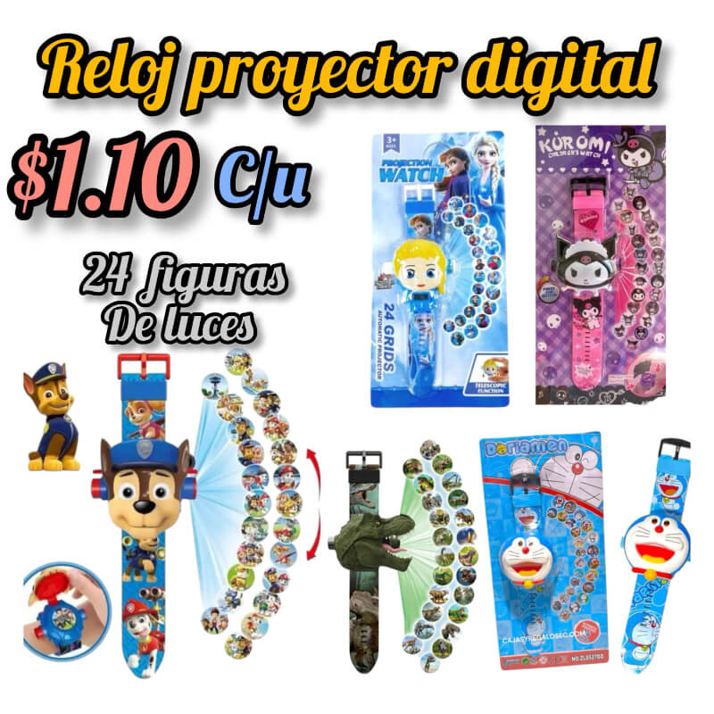 RELOJ PROYECTOR DIGITAL