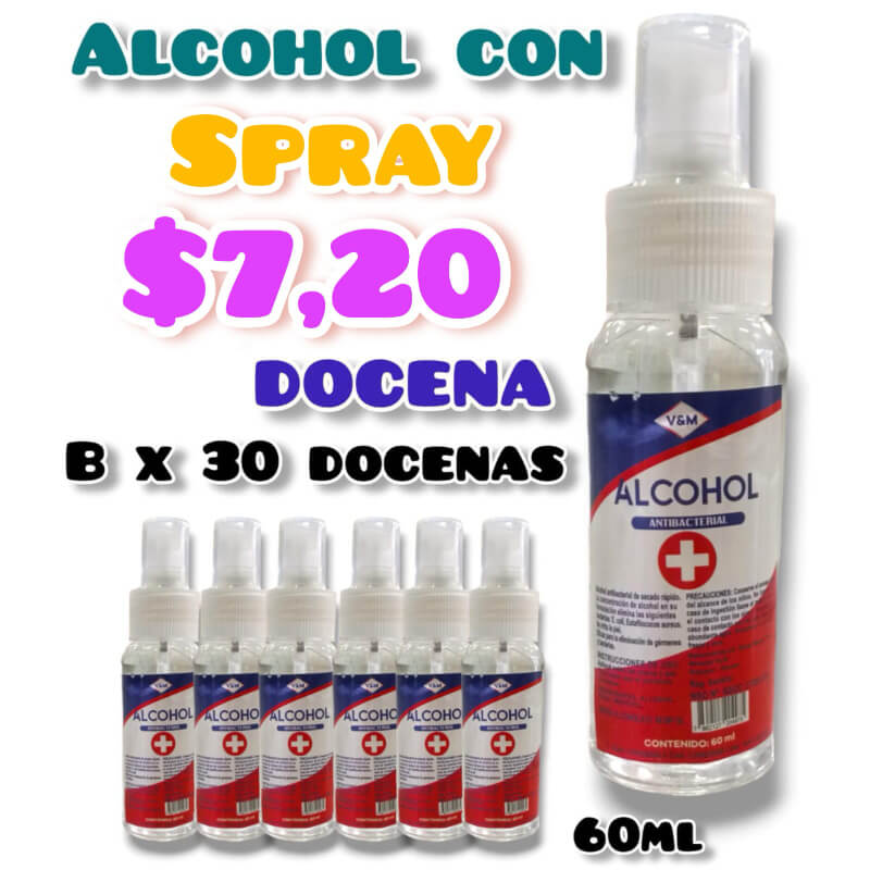 ALCOHOL ANTIBACTERIAL 60 ML