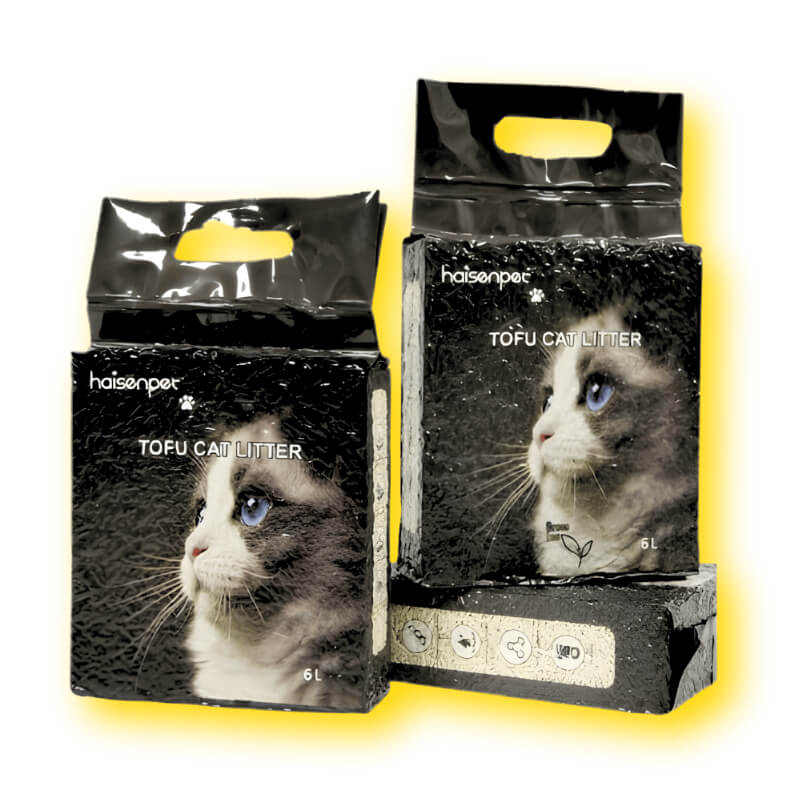 Arena para gatos Haisenpet Orgánica 2.5kg Maíz