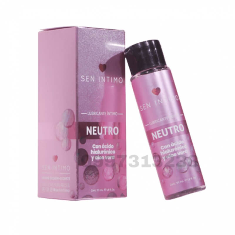 Lubricante Neutro con Ácido Hialurónico y Aloe Vera x 55 ml