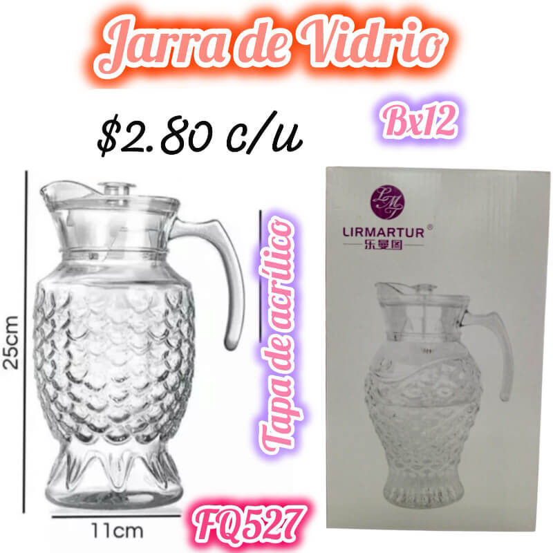 JARRA DE VIDRIO