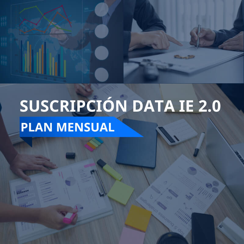 Suscripción Data IE 2.0 plan mensual | Inteligencia Empresarial