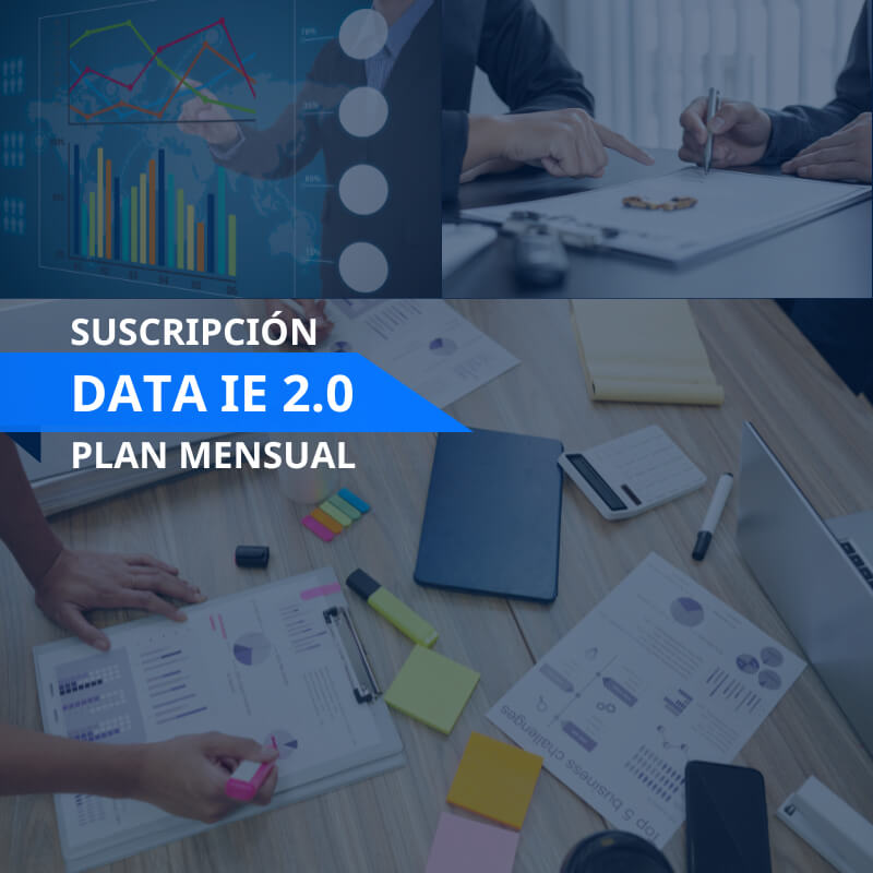 Suscripción Data IE 2.0 plan mensual | Inteligencia Empresarial