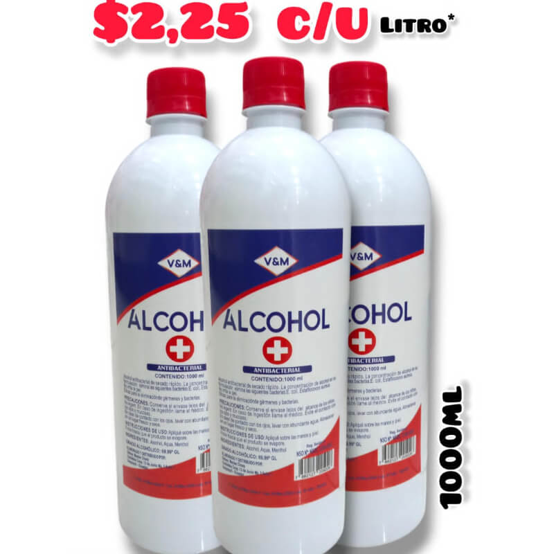 Alcohol Antibacterial 1000ML