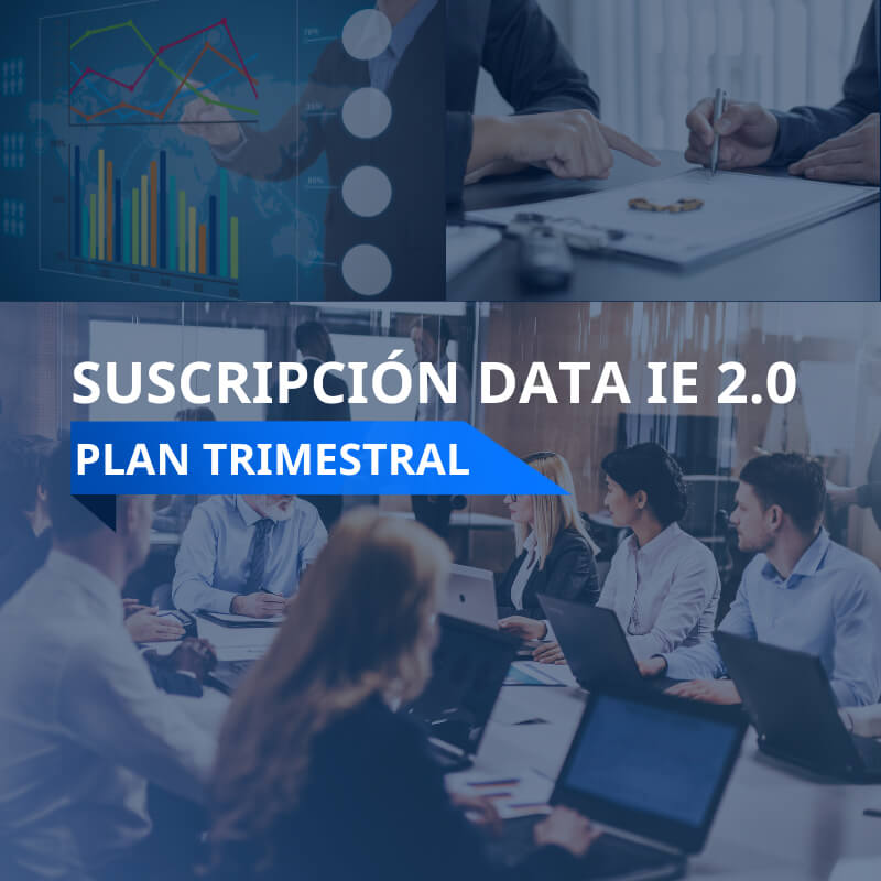 Suscripción Data IE 2.0 plan trimestral | Inteligencia Empresarial