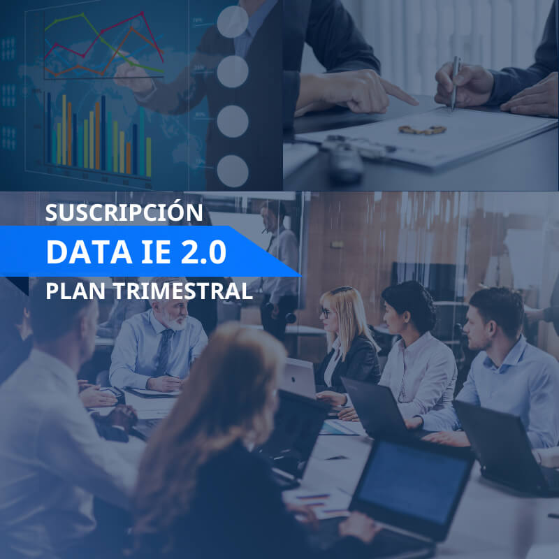 Suscripción Data IE 2.0 plan trimestral | Inteligencia Empresarial