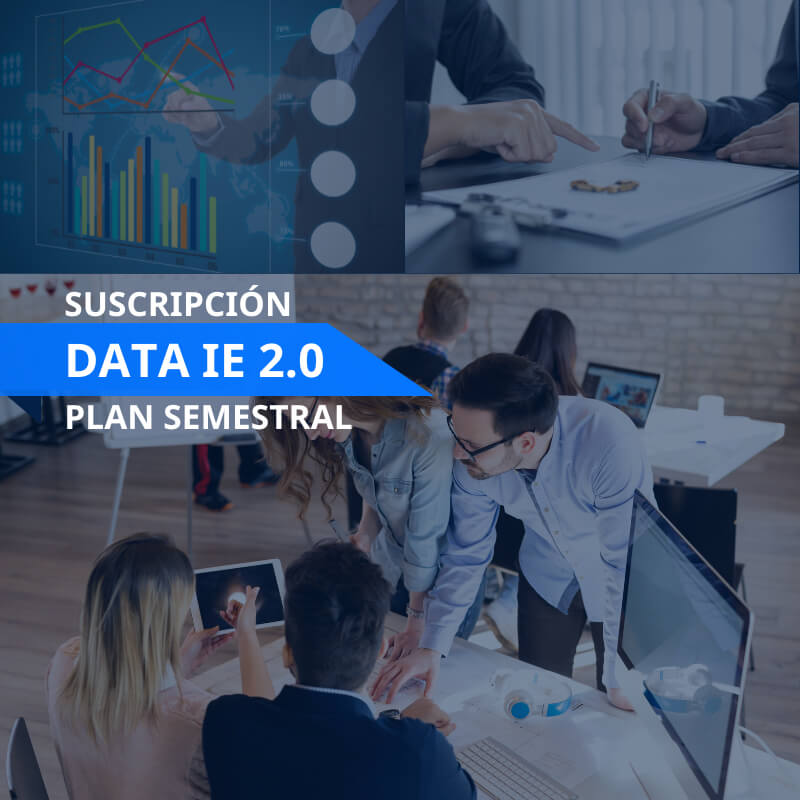 Suscripción Data IE 2.0 plan semestral | Inteligencia Empresarial