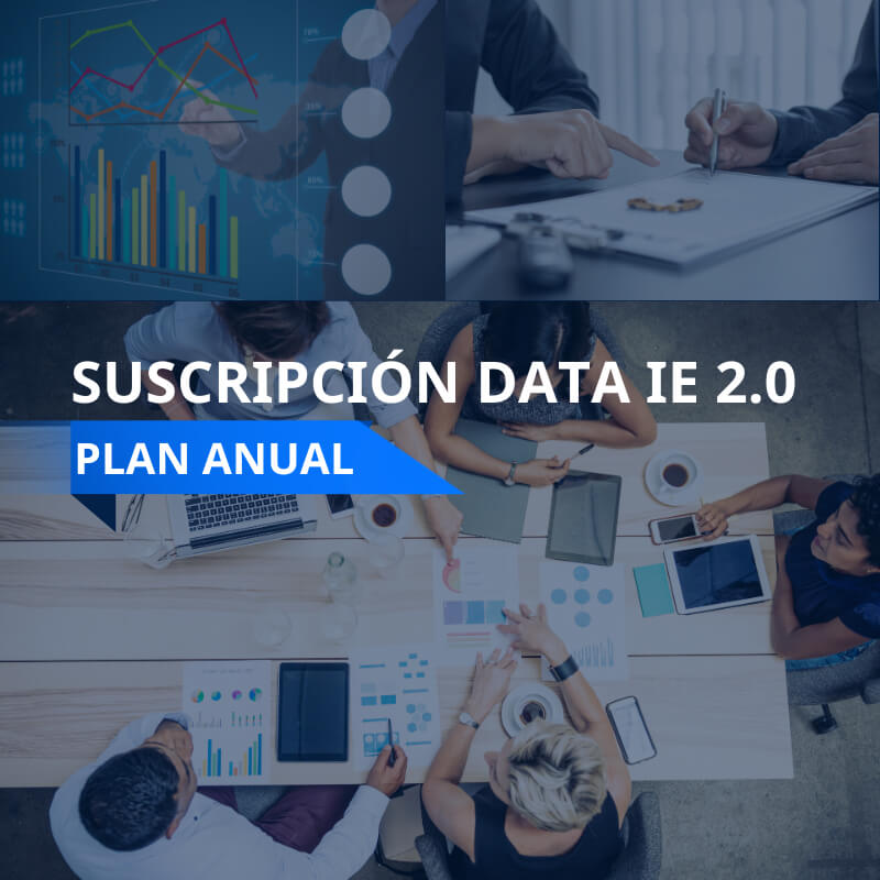 Suscripción Data IE 2.0 plan anual | Inteligencia Empresarial