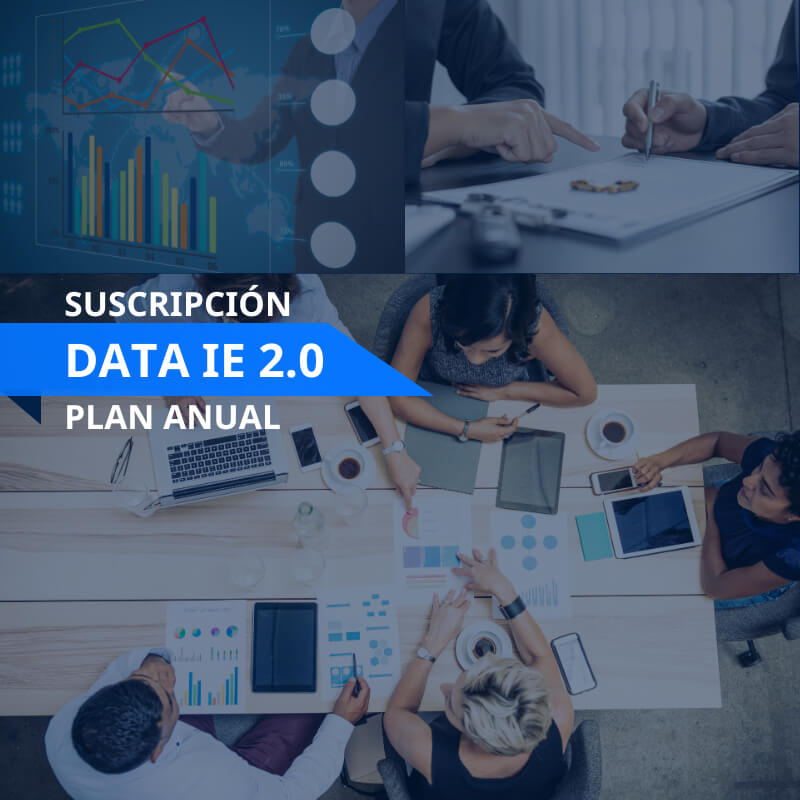 Suscripción Data IE 2.0 plan anual | Inteligencia Empresarial