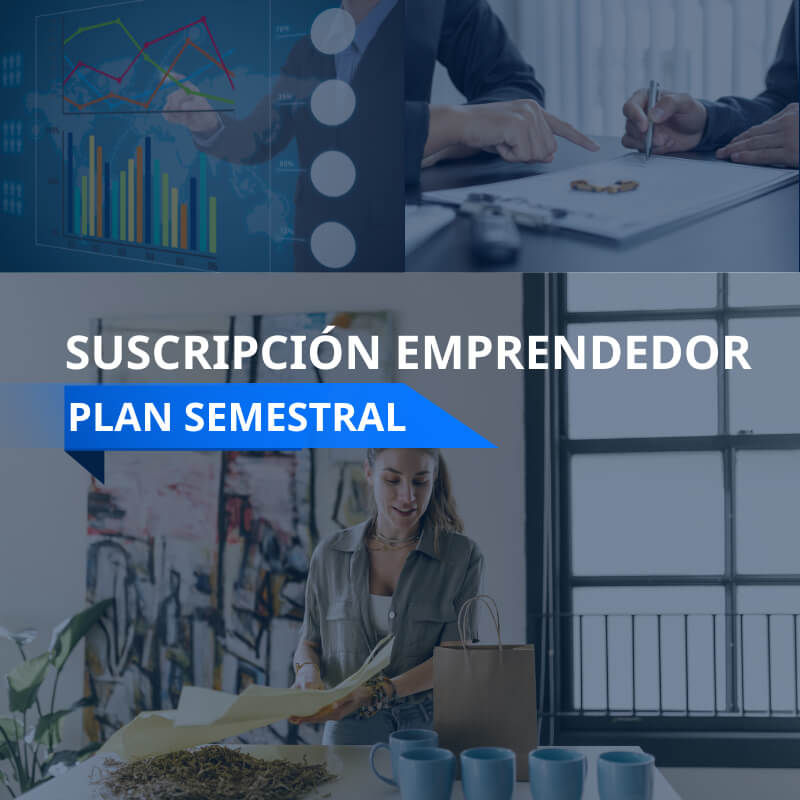 Suscripción Emprendedor plan semestral | Inteligencia Empresarial