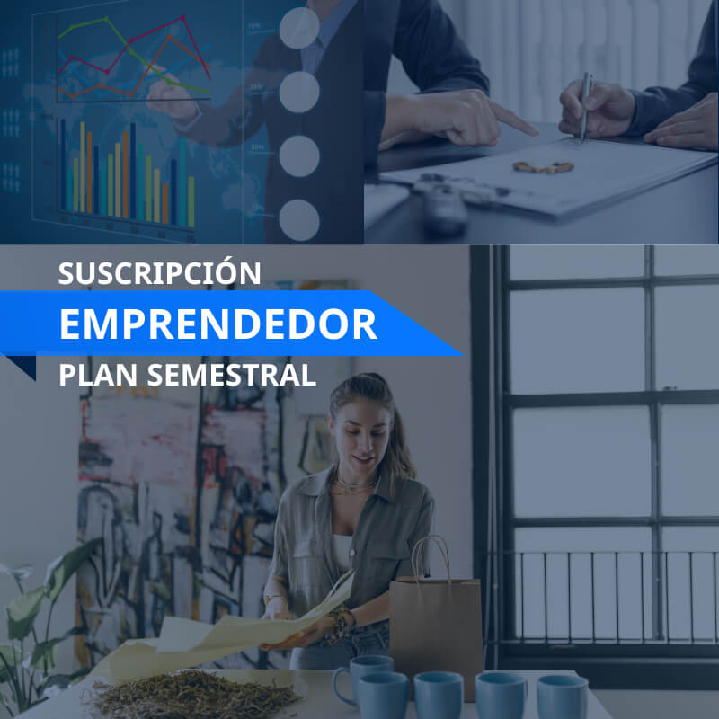 Suscripción Emprendedor plan semestral | Inteligencia Empresarial