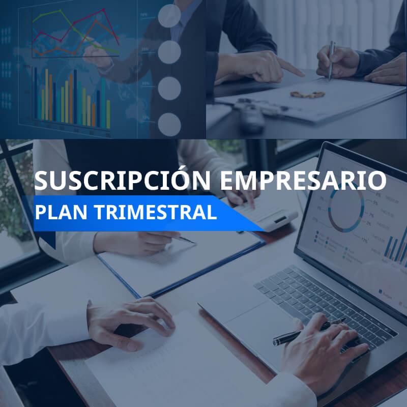 Suscripción Empresario plan trimestral | Inteligencia Empresarial
