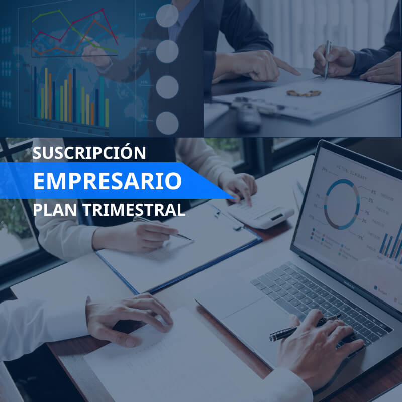Suscripción Empresario plan trimestral | Inteligencia Empresarial