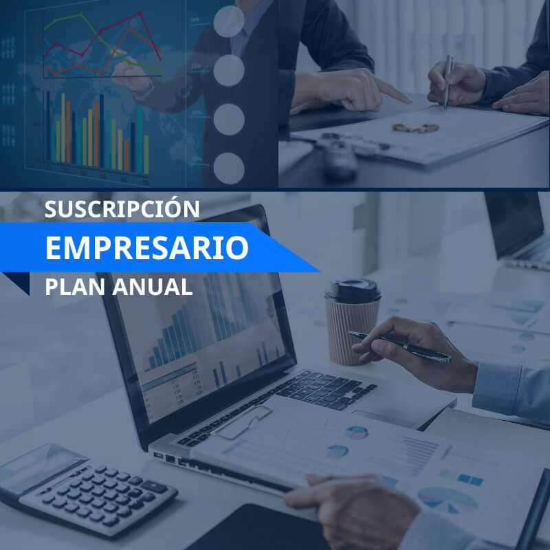 Suscripción Empresario plan anual | Inteligencia Empresarial