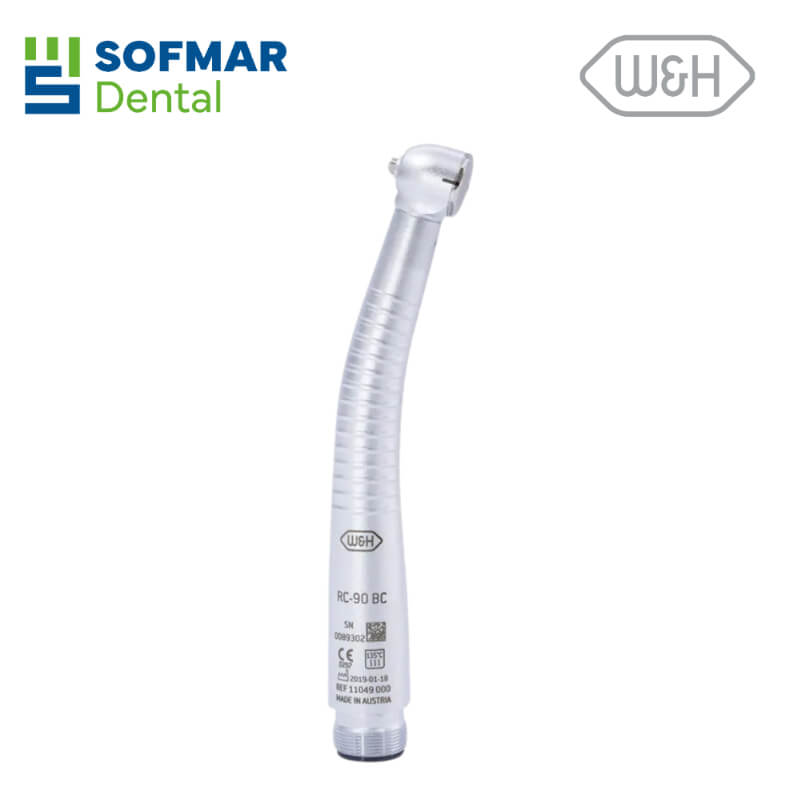 RC 90 Pieza de Mano W&H 2 Entradas | Alta Precisión y Larga Vida Útil | Depósito Dental Sofmar