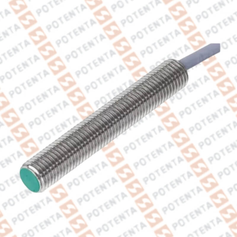 Sensor Inductivo, M8 metal, 2mm Ras, 10-30Vdc, Npn/no Cab=2m, ip67 P+F