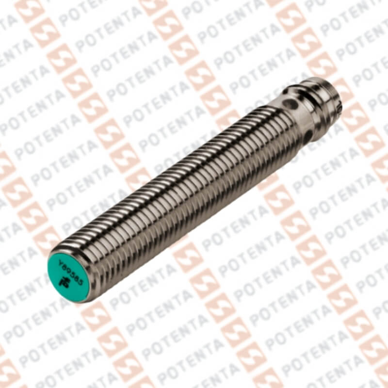 Sensor Inductivo, M8 metal, 2mm Ras, 10-30Vdc, Pnp/no, con=m8-3p, ip67, P+F