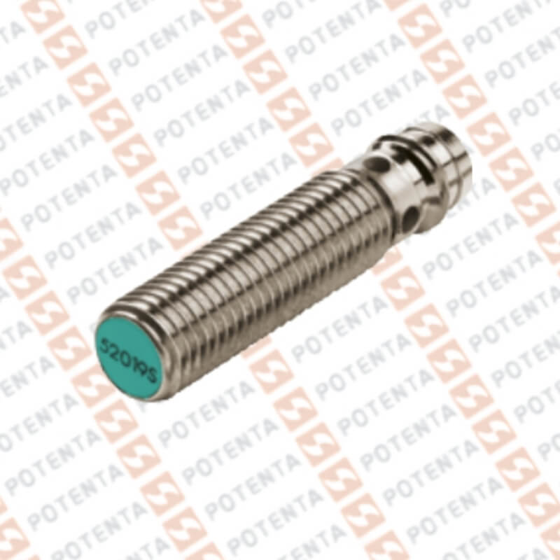 Sensor Inductivo, M8 metal, 2mm Ras, 10-30vdc, Pnp/no, con=m8-3p, ip67, P+F
