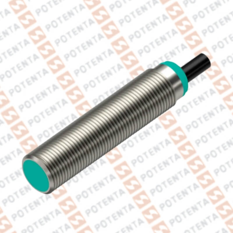 Sensor Inductivo, M12 metal, 4mm ras, 10-30vdc, Pnp/no/nc, Cab=2m, ip67, P+F