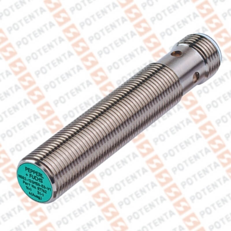 Sensor Inductivo, M12 metal, 4mm Ras, 10-30Vdc, Pnp/no-nc, Con=m12-4p, ip68, P+F