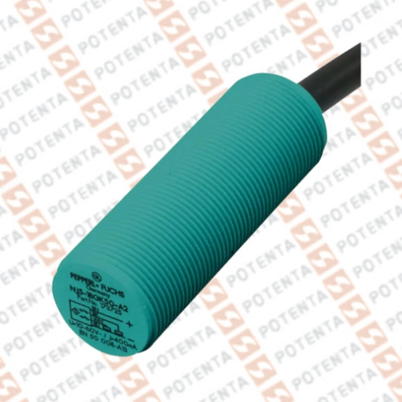 Sensor Inductivo, M18 plastico, 5mm ras, 5-30vdc, Pnp/no, Cab=2m, ip69k, P+F