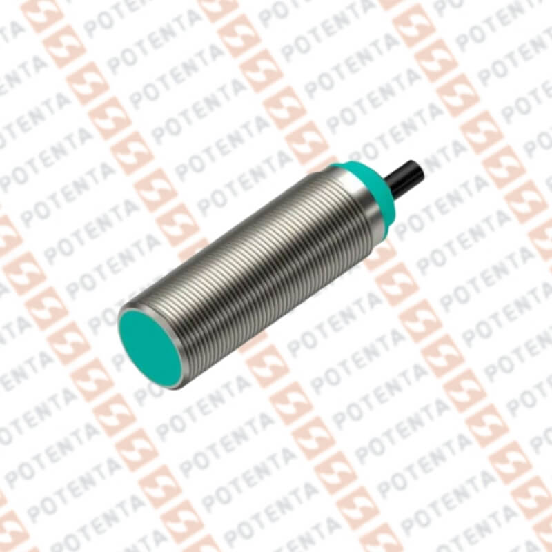 Sensor Inductivo, M18 metal, 8mm Ras, 10-30Vdc, Npn/no Cab=2m, ip68, P+F