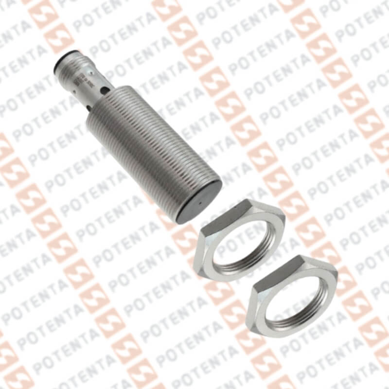 Sensor Inductivo E2B, M18 metal 8mm, no ras, 10-30Vdc Pnp/no, Con=m12-4p, ip67, Omron