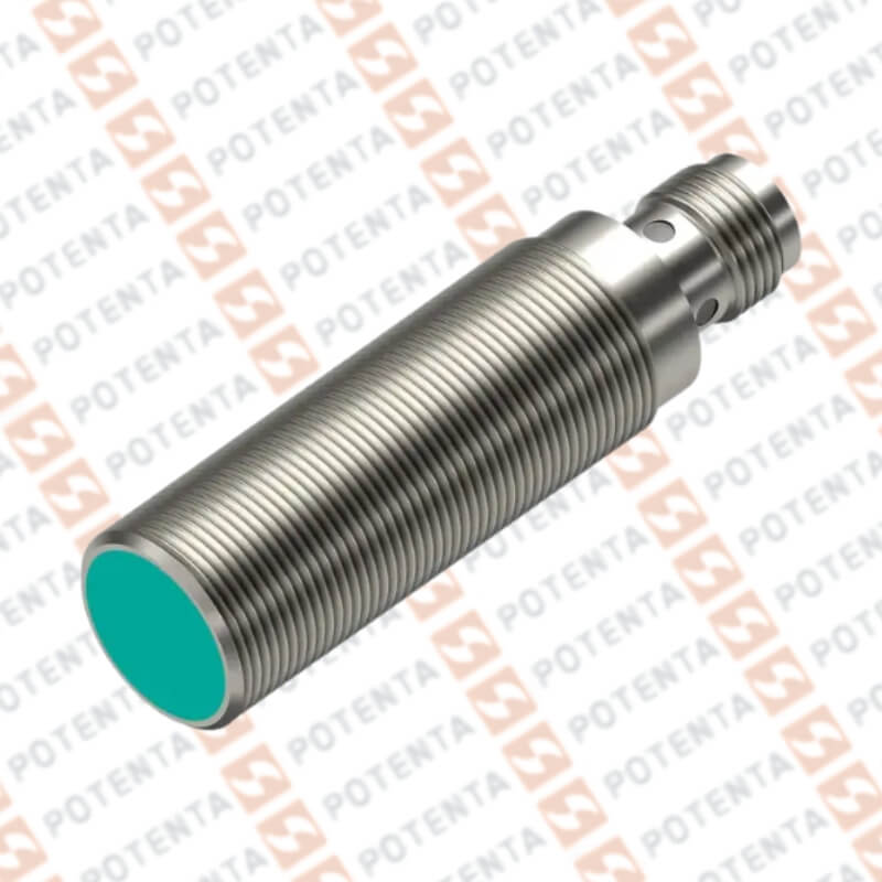 Inductivo, M18 metal, 8mm ras, 10-30vdc, Pnp/no/nc, Con=m12-4p, ip67, P+F