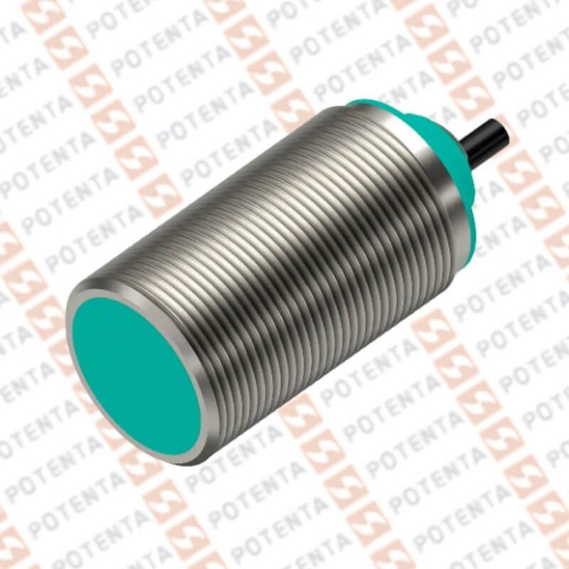 Sensor Inductivo, M30 metal, 15mm Ras, 10-30vdc, pnp/no-nc, Cab=2m, ip68, P+F