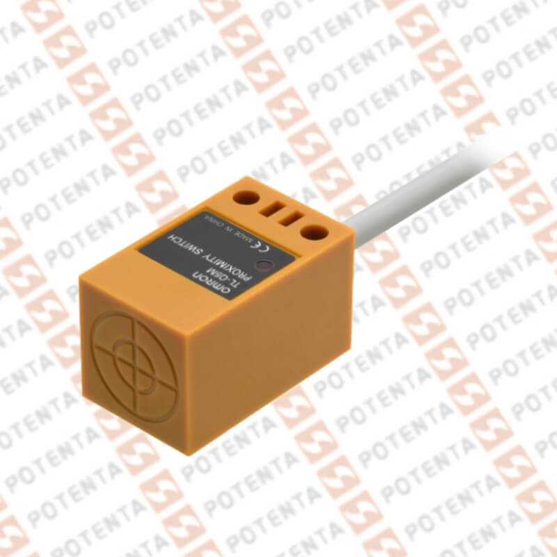 Sensor Inductivo, Rect 17x17x32mm plas, 5mm Ras, 10-30Vdc, Npn/no Cab=2m, ip67, Omron