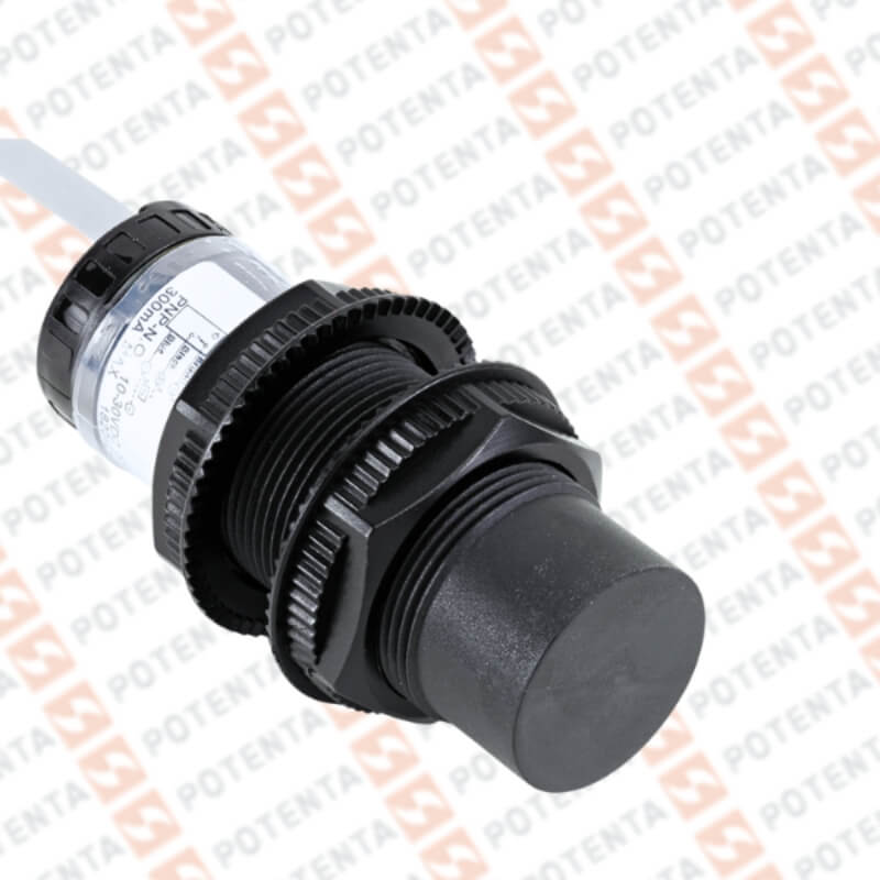 Sensor capacitivo M30, 30mm nras, 20-240vac, nc-2hilos, Cab=2m, HTMsensor