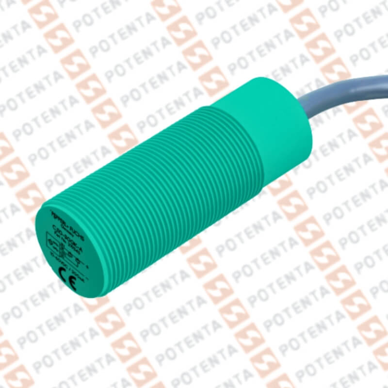 Sensor capacitivo M30, 15mm nras, 20-253vac, no-2hilos, Cab=2m, ip67, P+F