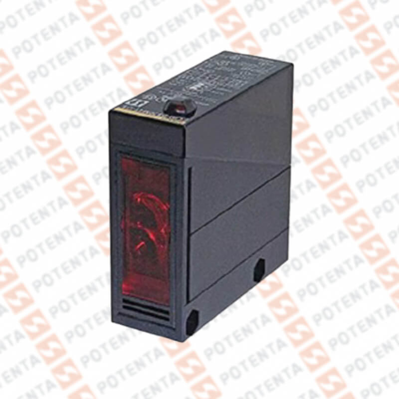 Sensor foto difuso Rect, 700mm, 24-240vac/vdc rele temporizado, terminal, ip67, Omron