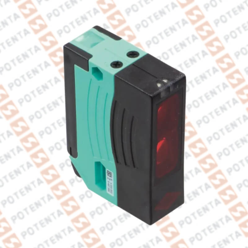 Sensor foto reflex rec, 21m, 12-240Vac/Vdc, rele temporizado, terminal, ip67, P+F