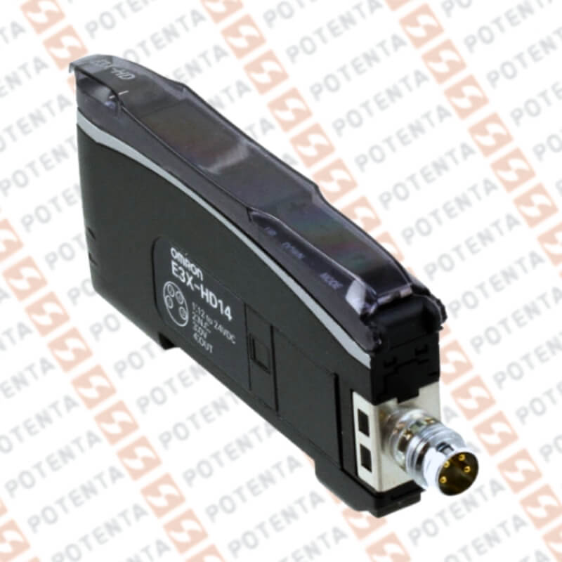 Amplificador Fibra óptica, Rectangular, display, npn-no/nc, 10-30Vdc, Con=m8-4p, ip50, Omron