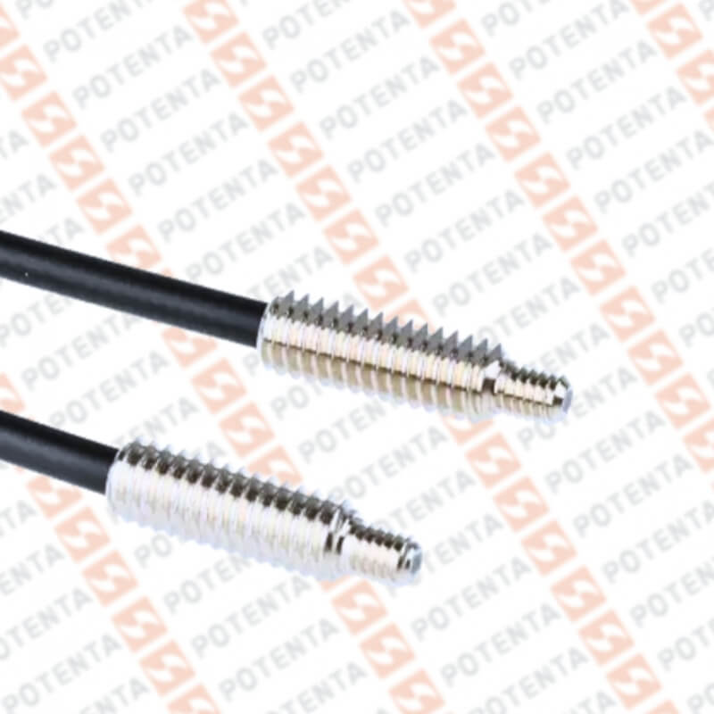 Accesorio Fibra óptica emisor - receptor, plástico, m4, d=2.2mm, l=2m, Omron
