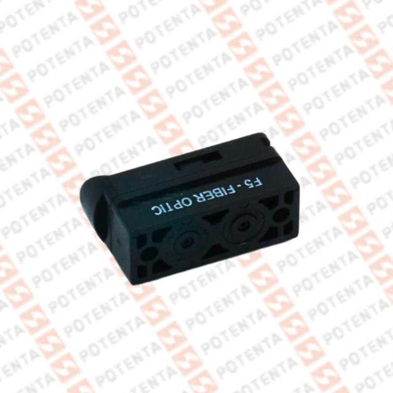 Adaptador para montaje Fibra optica 2.2mm plastico, Tritronics