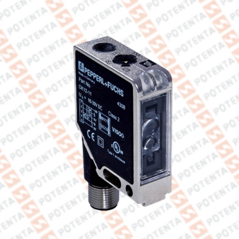 Fotoeléctrico, rectangular, para marcas, 11mm, 10-30vdc, 2push-pull, Con=m12-5p, ip67, P+F