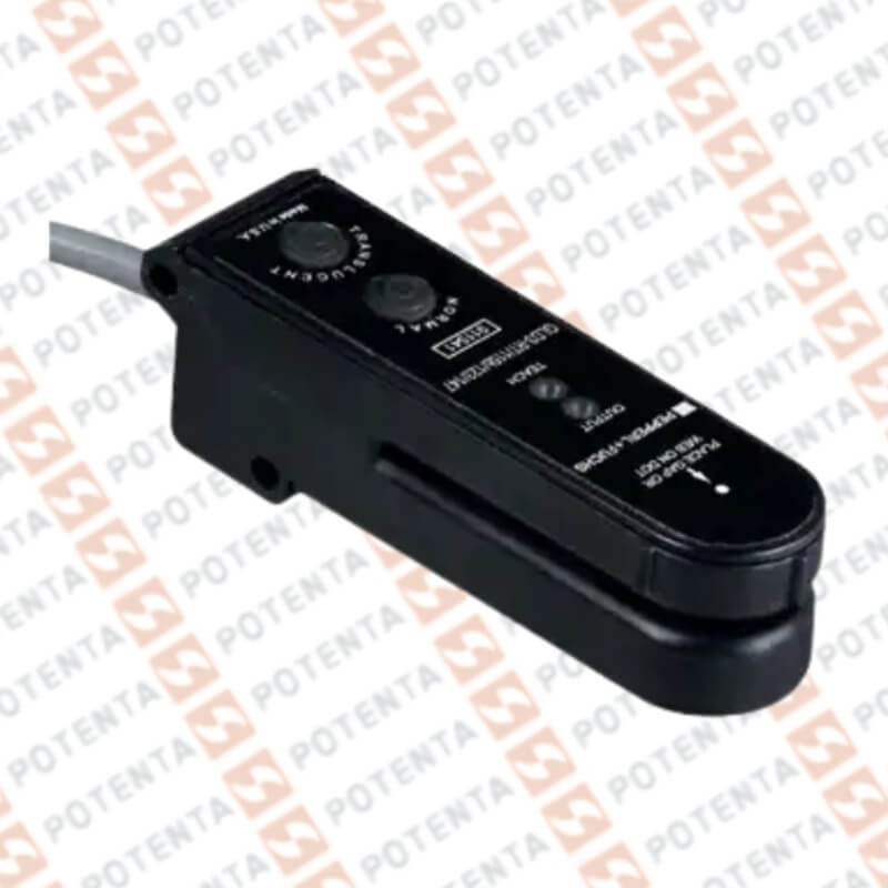Fotoeléctrico herradura, actuador para etiquetas, 3mm, push-pull, 10-30vdc, Con=m12-5p, ip67, P+F