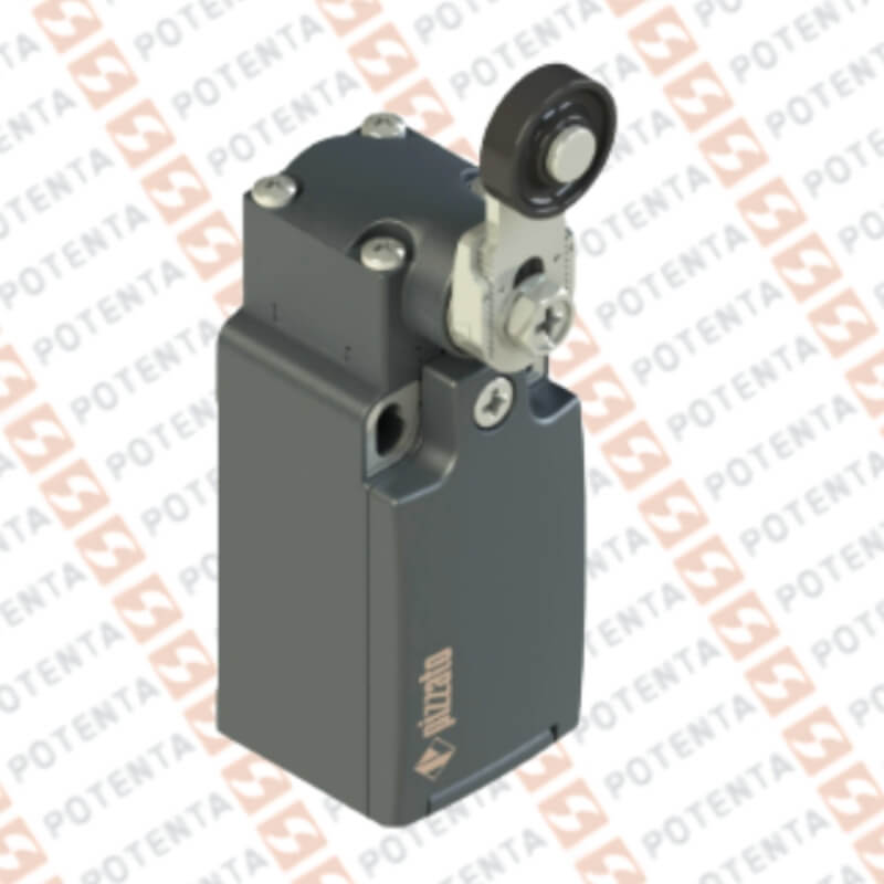 Final carrera FR, actuador palanca-rueda, no+nc, no+nc, 250Vac-6a, ip67, term m20x1.5 Pizzato
