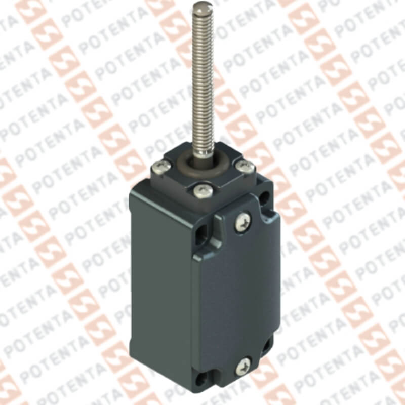 Final carrera FD, actuador palanca flexible, no+nc, 250Vac-6a, ip67, terminal, pg13.5, Pizzato