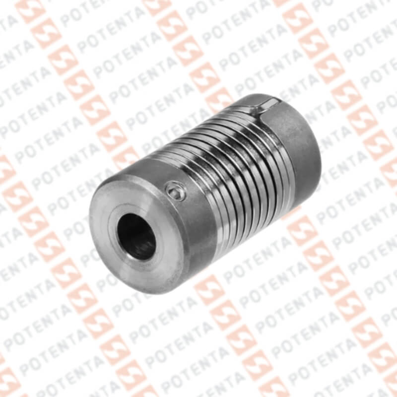 Acople flexible resorte helicoidal, eje=10x10mm, d/externo=26mm, l=50mm, P+F