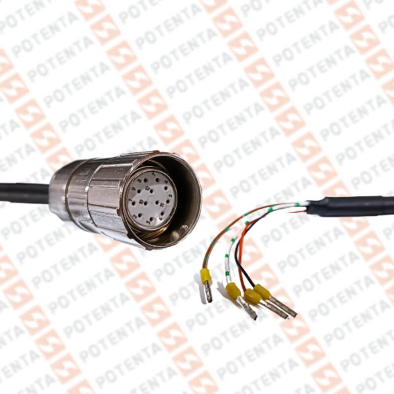 Cable Conector encoder, programación encoder universal, m23-12pines-hembra, Lika