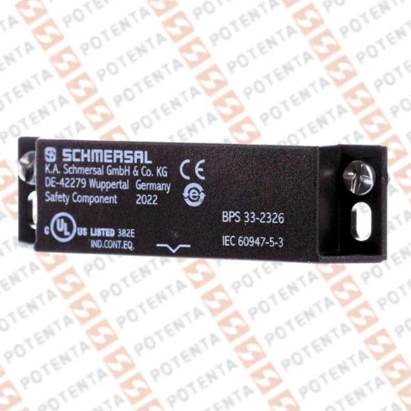 Actuador seg magnetico Rect, para serie BNS33, Schmersal