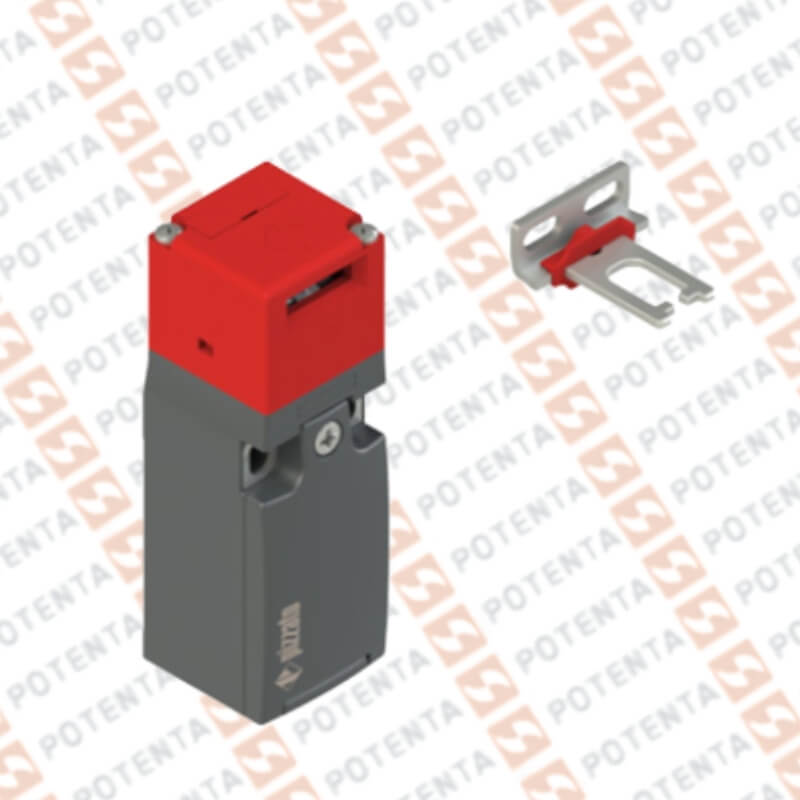 Interruptor seguridad mecanico con Actuador d10, 2no+nc, m20, ip67, Pizzato